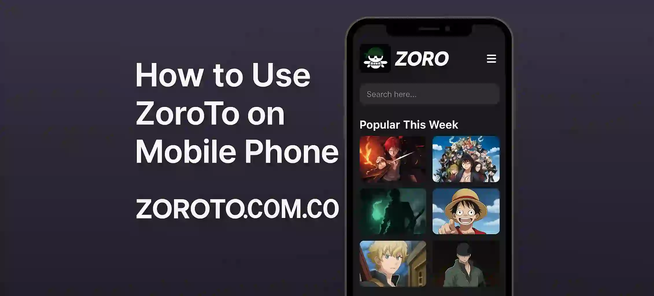 How to Use ZoroTo on Mobile Phone (1)