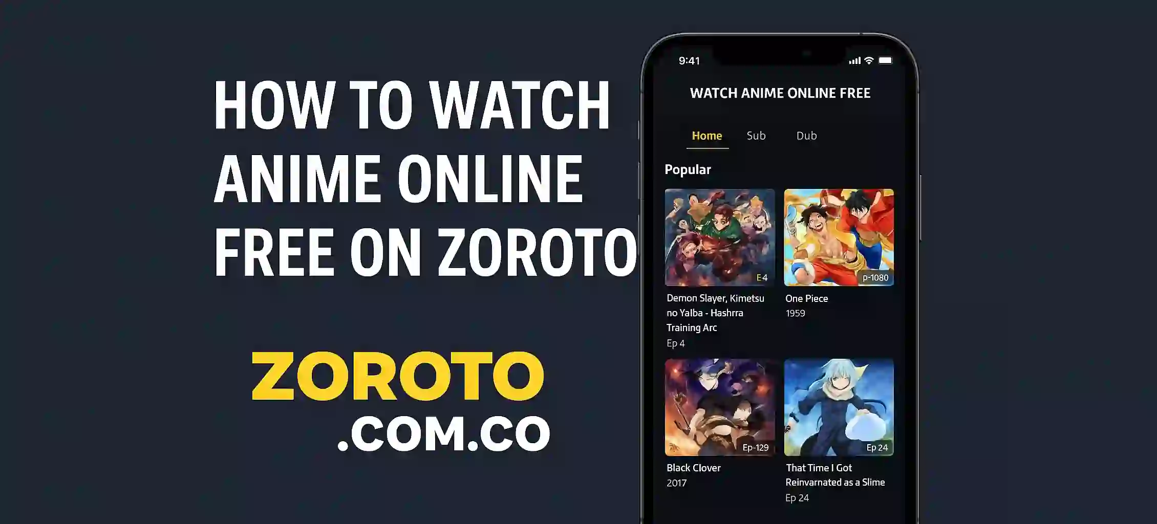 How to Watch Anime Online Free on ZoroTo (1)