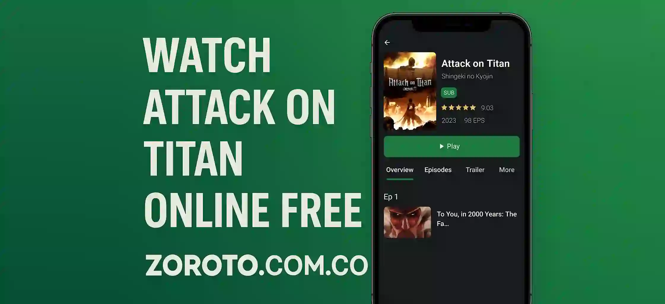 Watch Attack on Titan Online Free (1)