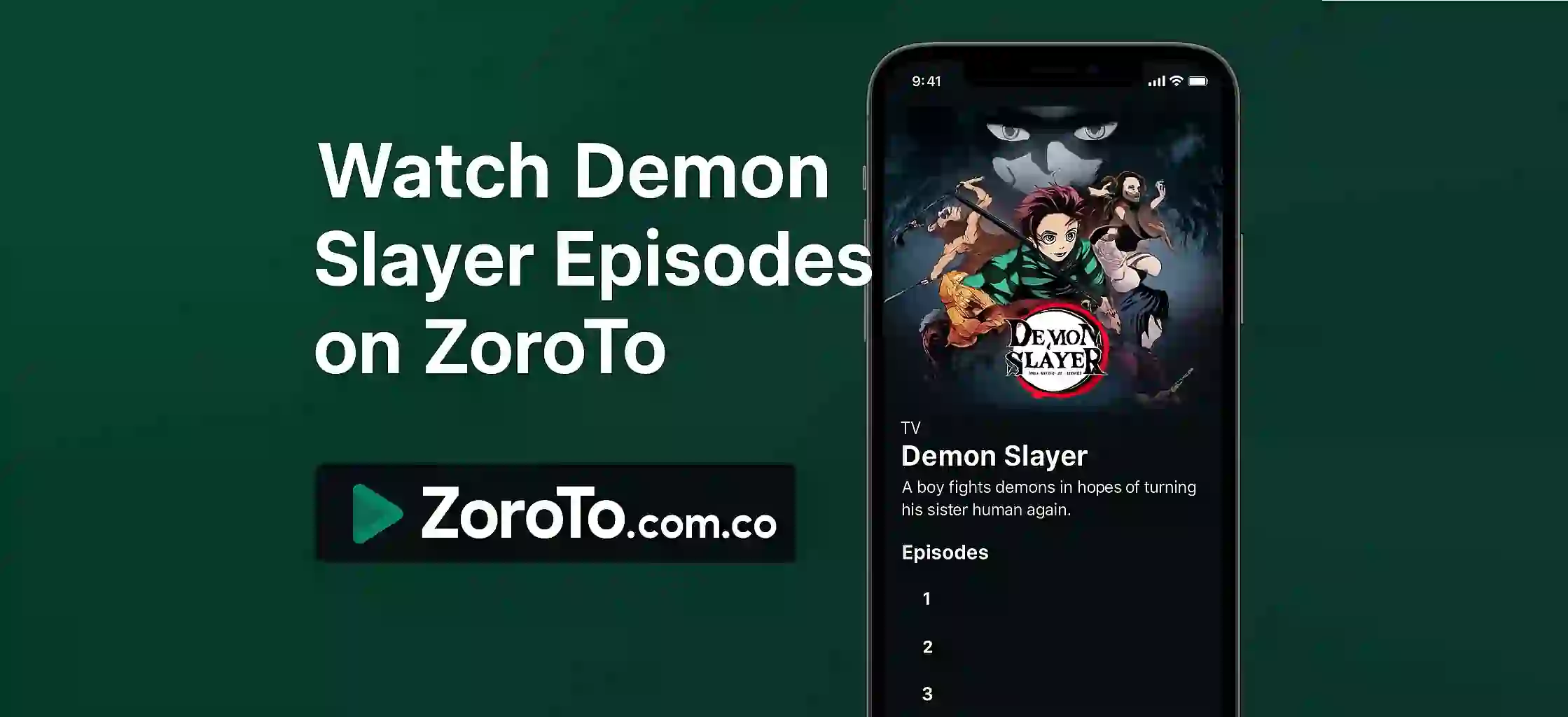 Watch Demon Slayer Episodes on ZoroTo (1)